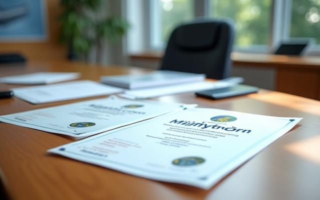 Bilde av Miljøfyrtårn-sertifikat og andre bærekraftslogoer